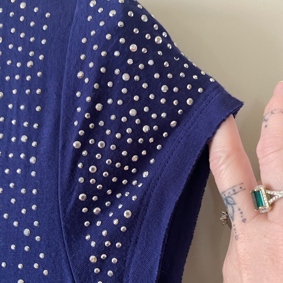 Guess - Indigo Blue Silver Mini Studs Accents - Picture 4 of 6